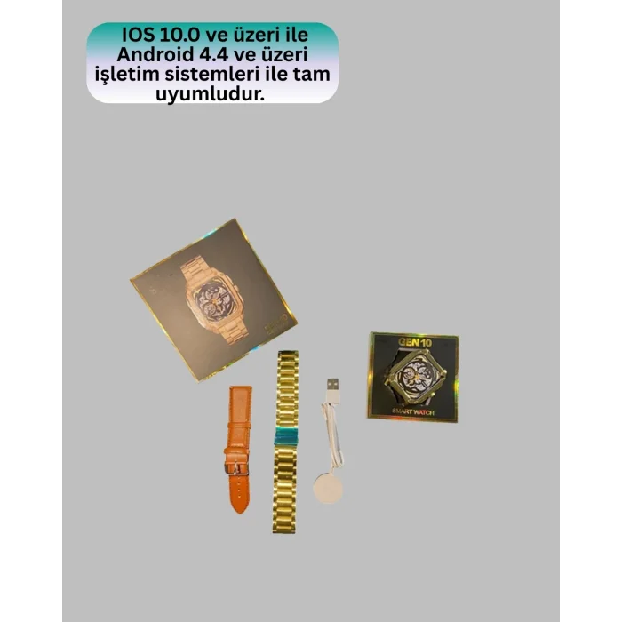  IOS ve Android Uyumlu Akıllı Saat Nabız Uyku Spor Fonksiyonlu