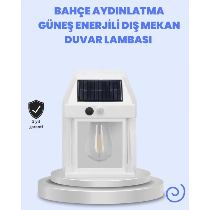 BUĞZ IP65 Su Geçirmez Güneş Paneli Dış Mekan Lamba