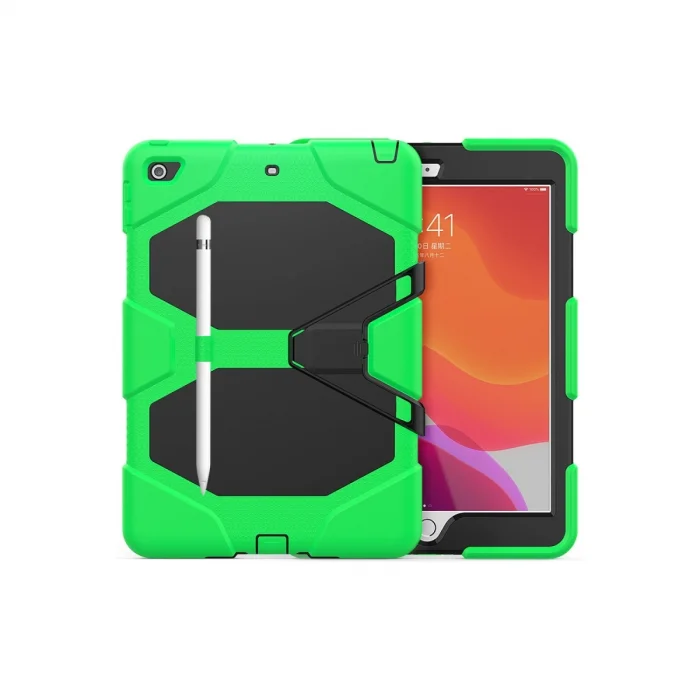 BUĞZ İpad 10.2 (7.nesil) Kılıf Griffin Tablet Kapak - Yeşil