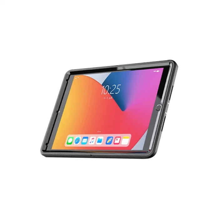 BUĞZ İpad 10.2 (7.nesil) Kılıf Hand Strap Tablet Kılıfı - Siyah