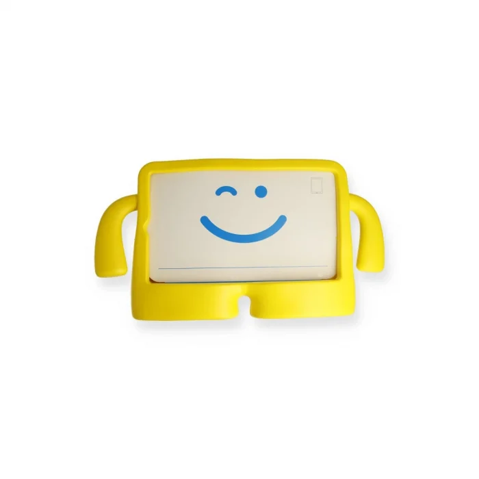 BUĞZ İpad 10.2 (7.nesil) Kılıf Karakter Tablet Silikon - Sarı