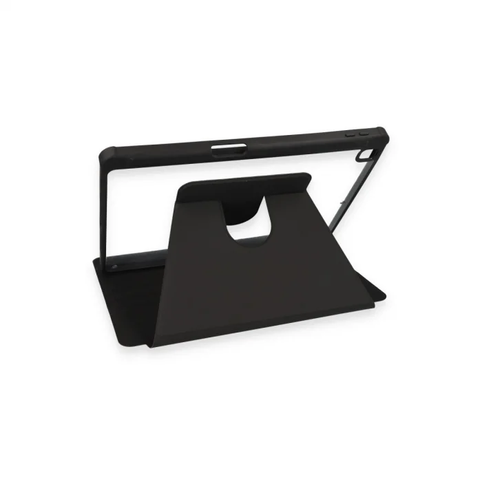 BUĞZ İpad 10.2 (7.nesil) Kılıf Ling 360 Kalemlikli Tablet Kılıf - Siyah