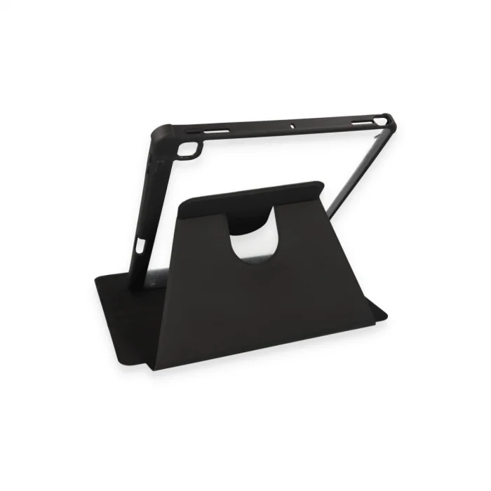 BUĞZ İpad 10.2 (7.nesil) Kılıf Ling 360 Kalemlikli Tablet Kılıf - Siyah