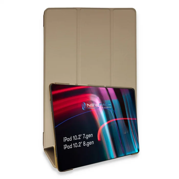 BUĞZ İpad 10.2 (7.nesil) Kılıf Tablet Smart Kılıf - Gold