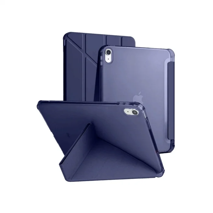 BUĞZ İpad 2022 10.9 (10.nesil) Kılıf Kalemlikli Mars Tablet Kılıfı - Lacivert