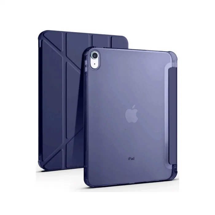 BUĞZ İpad 2022 10.9 (10.nesil) Kılıf Kalemlikli Mars Tablet Kılıfı - Lacivert