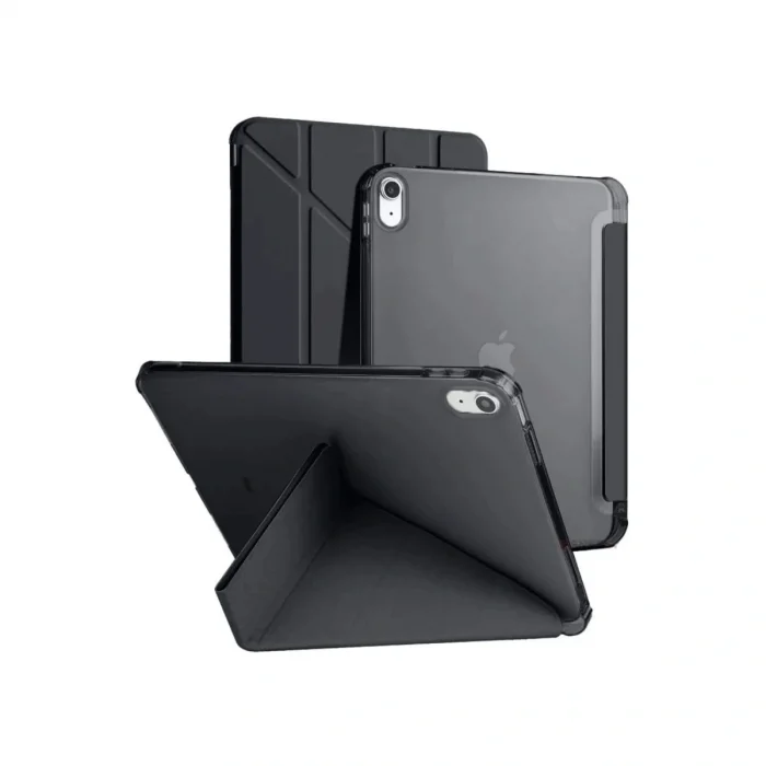 BUĞZ İpad 2022 10.9 (10.nesil) Kılıf Kalemlikli Mars Tablet Kılıfı - Siyah