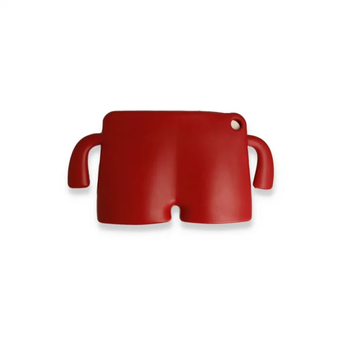 BUĞZ İpad 2022 10.9 (10.nesil) Kılıf Karakter Tablet Silikon - Kırmızı