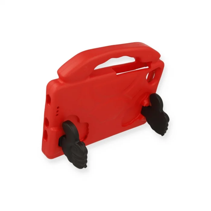 BUĞZ İpad 2022 10.9 (10.nesil) Kılıf Like Stantlı Tablet Silikon - Kırmızı