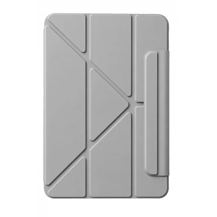 BUĞZ İpad 2025 10.9 10.nesil (a16) Edz Manyetik Standlı Tablet Kılıfı - Gri