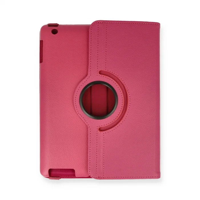 BUĞZ İpad 4 9.7 Kılıf 360 Tablet Deri Kılıf - Pembe