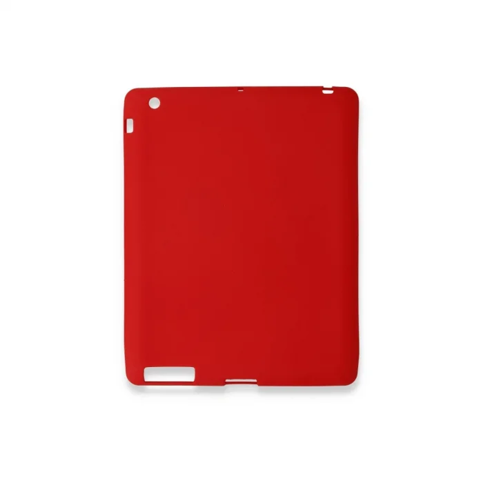 BUĞZ İpad 4 9.7 Kılıf Evo Tablet Silikon - Kırmızı