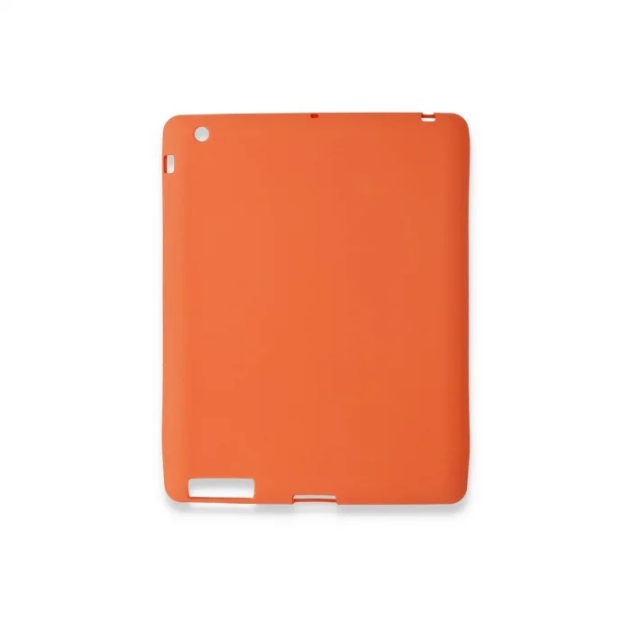 BUĞZ İpad 4 9.7 Kılıf Evo Tablet Silikon - Turuncu