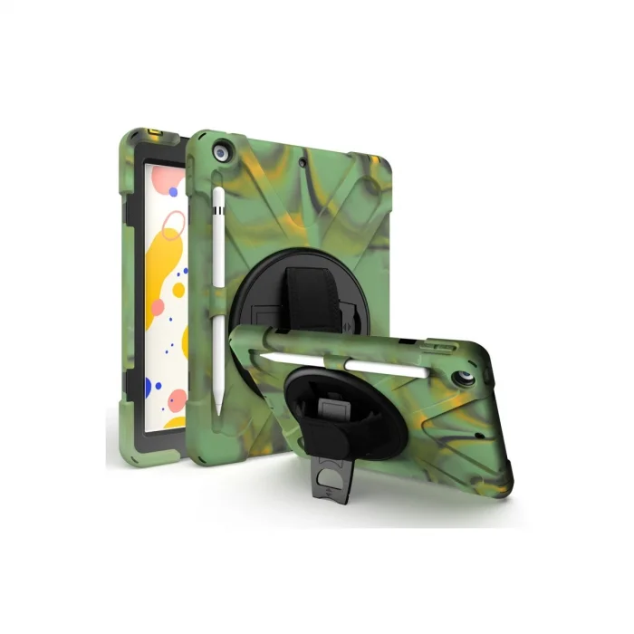 BUĞZ İpad 5 Air 9.7 Kılıf Amazing Tablet Kapak - Kamuflaj