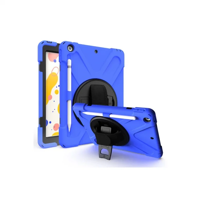 BUĞZ İpad 5 Air 9.7 Kılıf Amazing Tablet Kapak - Mavi