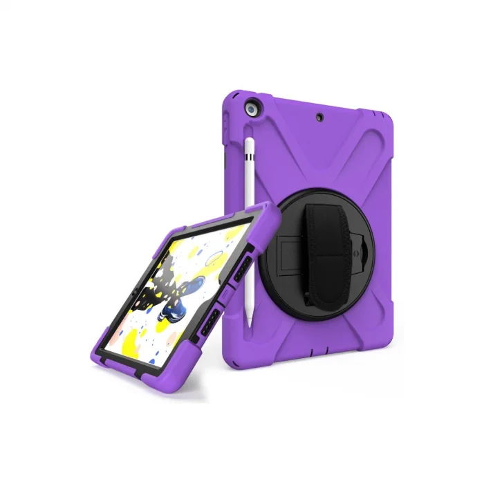 BUĞZ İpad 5 Air 9.7 Kılıf Amazing Tablet Kapak - Mor