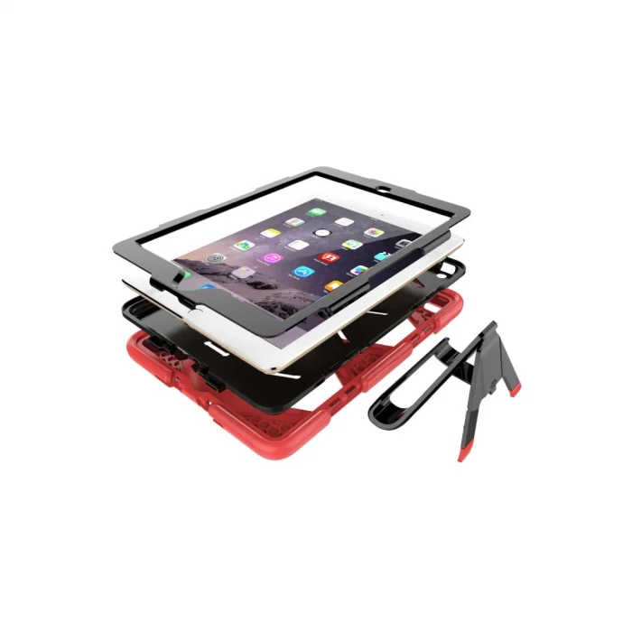 BUĞZ İpad 5 Air 9.7 Kılıf Griffin Tablet Kapak - Kırmızı