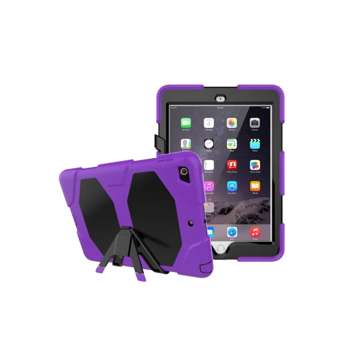 BUĞZ İpad 5 Air 9.7 Kılıf Griffin Tablet Kapak - Mor