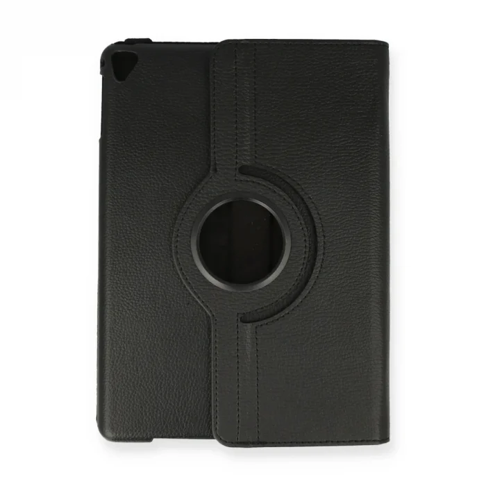 BUĞZ İpad 9.7 (2018) Kılıf 360 Tablet Deri Kılıf - Siyah