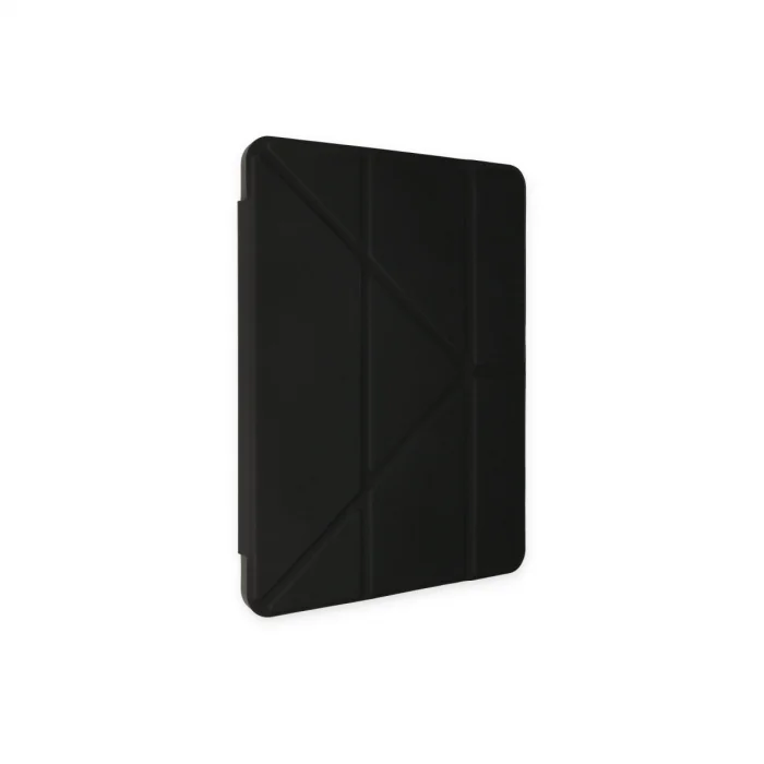 BUĞZ İpad 9.7 (2018) Kılıf Kalemlikli Mars Tablet Kılıfı - Siyah