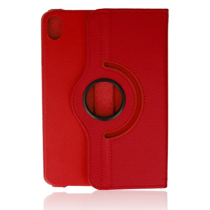 BUĞZ İpad Mini 6 Kılıf 360 Tablet Deri Kılıf - Kırmızı