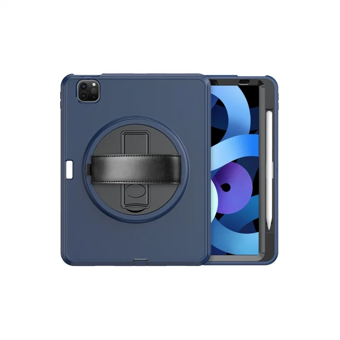 BUĞZ İpad Pro 11 (2018) Kılıf Hand Strap Tablet Kılıfı - Lacivert