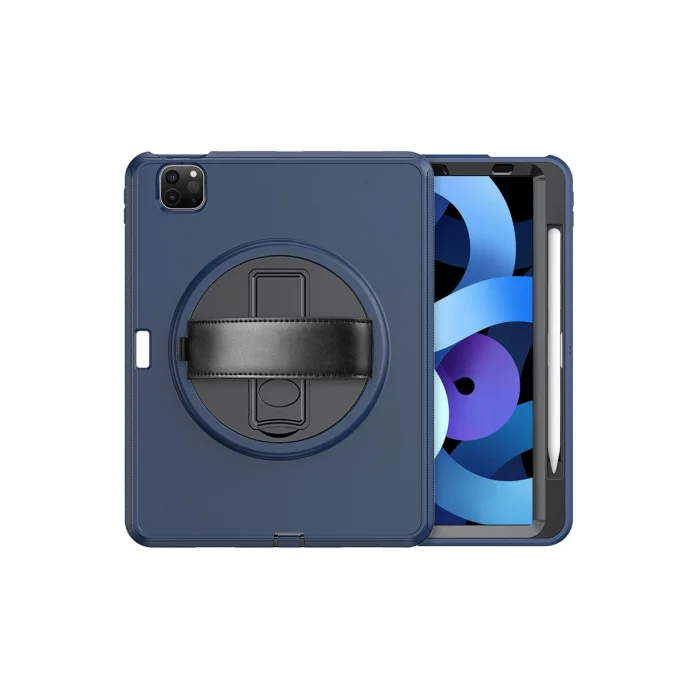 BUĞZ İpad Pro 11 (2018) Kılıf Hand Strap Tablet Kılıfı - Lacivert