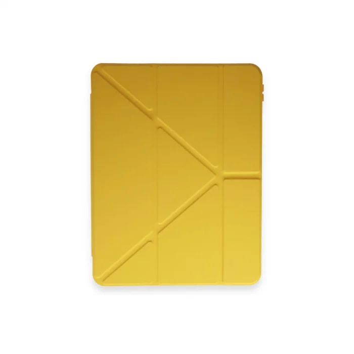 BUĞZ İpad Pro 11 (2018) Kılıf Kalemlikli Mars Tablet Kılıfı - Açık Sarı