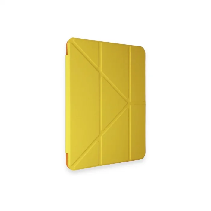 BUĞZ İpad Pro 11 (2018) Kılıf Kalemlikli Mars Tablet Kılıfı - Açık Sarı