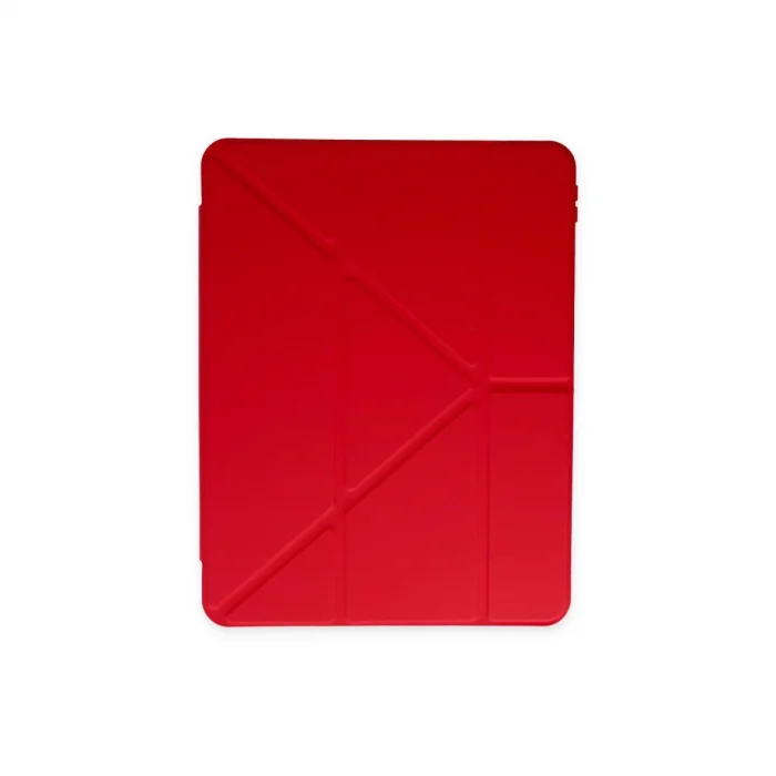 BUĞZ İpad Pro 11 (2018) Kılıf Kalemlikli Mars Tablet Kılıfı - Kırmızı