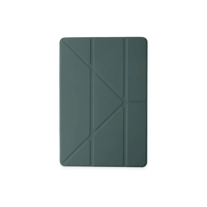 BUĞZ İpad Pro 11 (2018) Kılıf Kalemlikli Mars Tablet Kılıfı - Koyu Yeşil