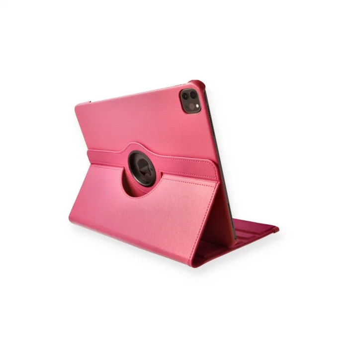 BUĞZ İpad Pro 11 (2020) Kılıf 360 Tablet Deri Kılıf - Pembe
