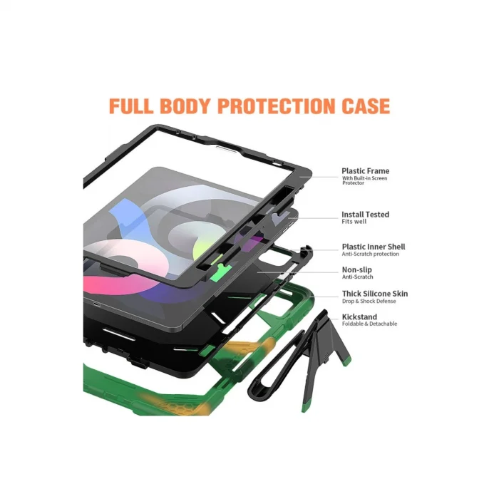 BUĞZ İpad Pro 11 (2020) Kılıf Griffin Tablet Kapak - Kamuflaj