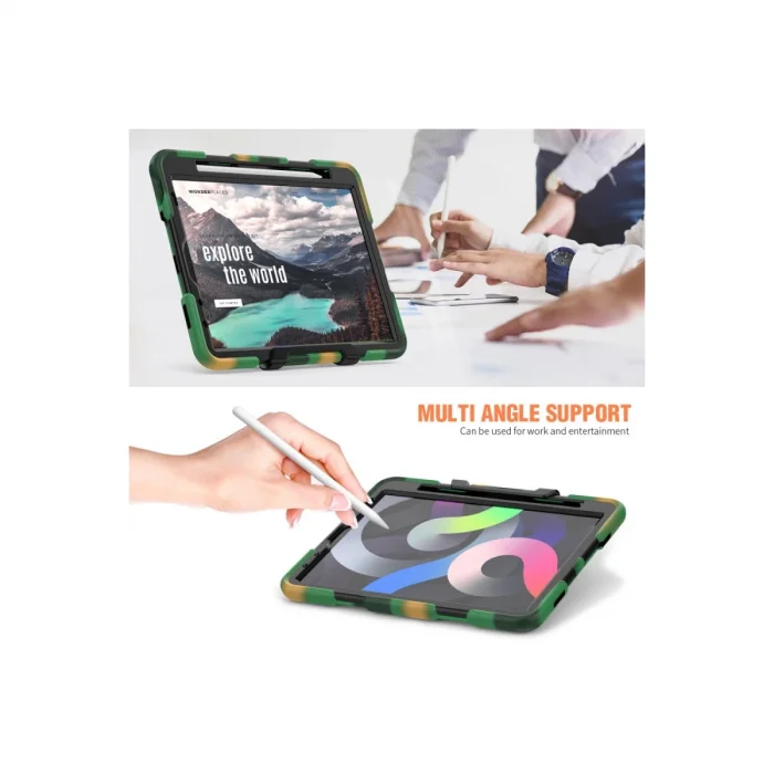 BUĞZ İpad Pro 11 (2020) Kılıf Griffin Tablet Kapak - Kamuflaj