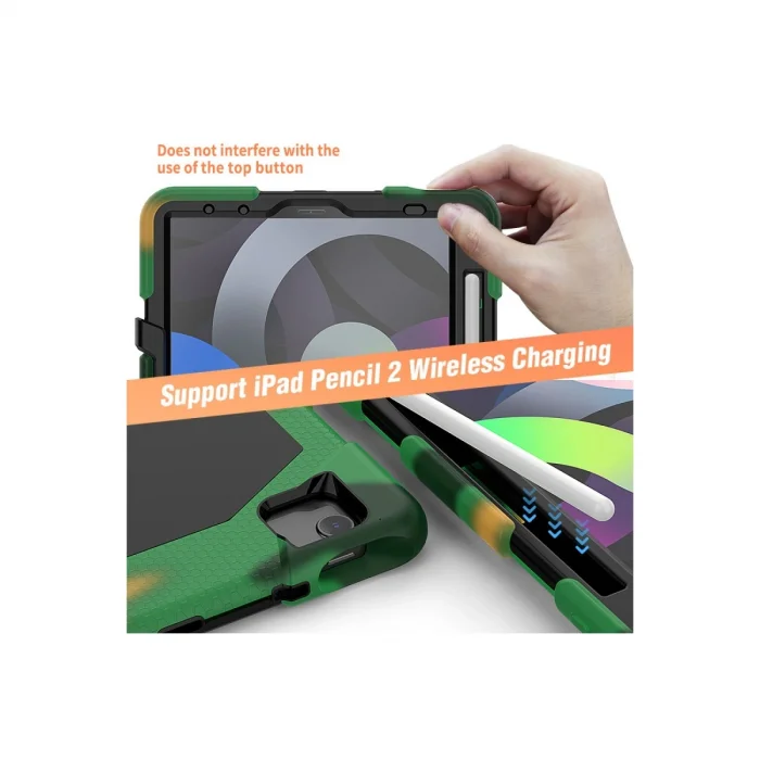 BUĞZ İpad Pro 11 (2020) Kılıf Griffin Tablet Kapak - Kamuflaj