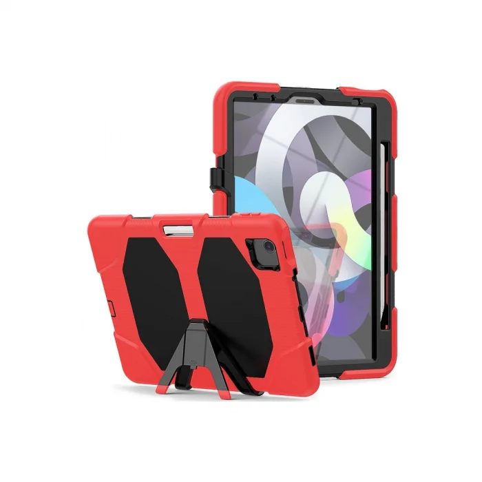 BUĞZ İpad Pro 11 (2020) Kılıf Griffin Tablet Kapak - Kırmızı