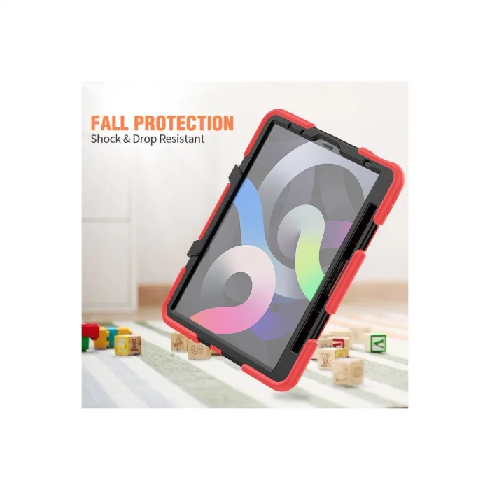 BUĞZ İpad Pro 11 (2020) Kılıf Griffin Tablet Kapak - Kırmızı