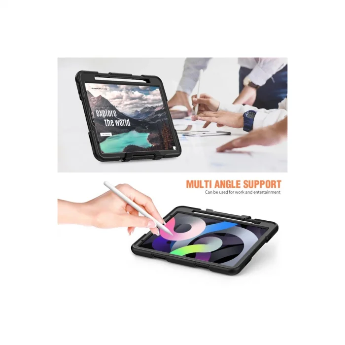 BUĞZ İpad Pro 11 (2020) Kılıf Griffin Tablet Kapak - Siyah