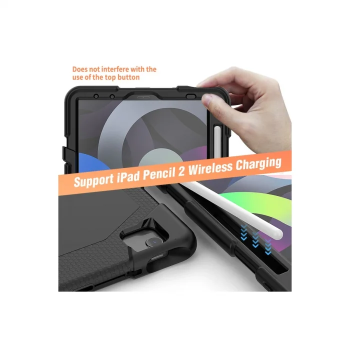 BUĞZ İpad Pro 11 (2020) Kılıf Griffin Tablet Kapak - Siyah