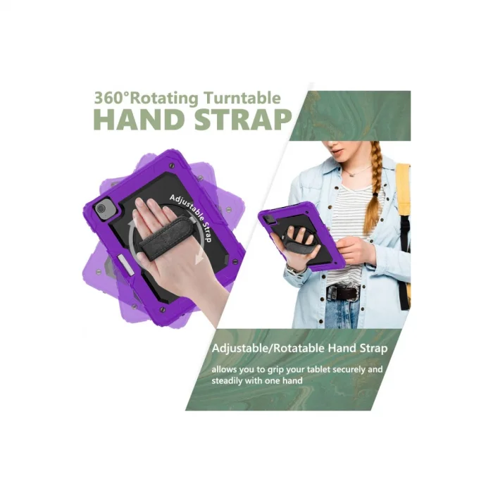 BUĞZ İpad Pro 11 (2020) Kılıf Pars Tablet Kapak - Mor