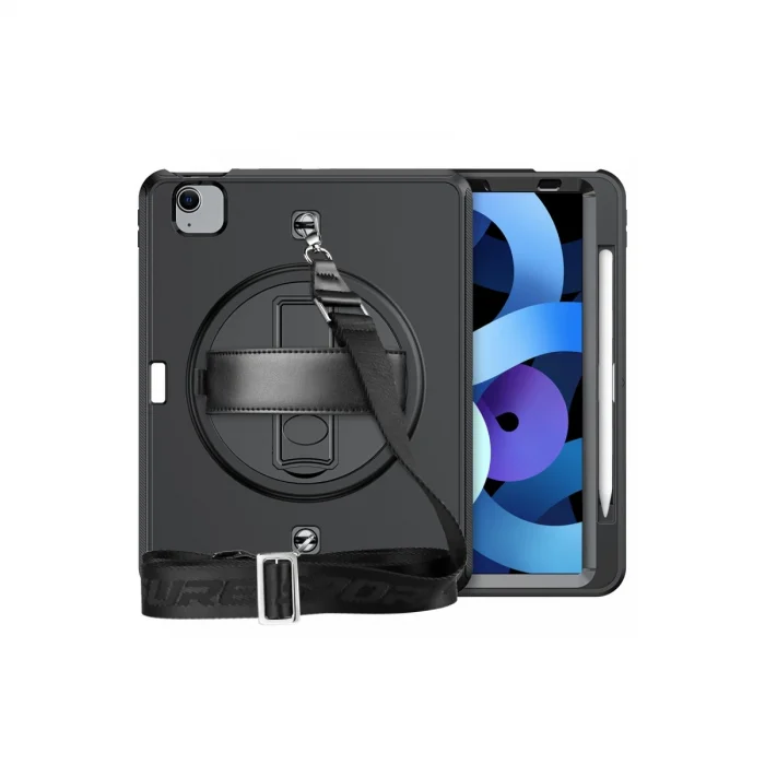 BUĞZ İpad Pro 11 (2020) Kılıf Strap-c Otterbox Tablet Kapak - Siyah