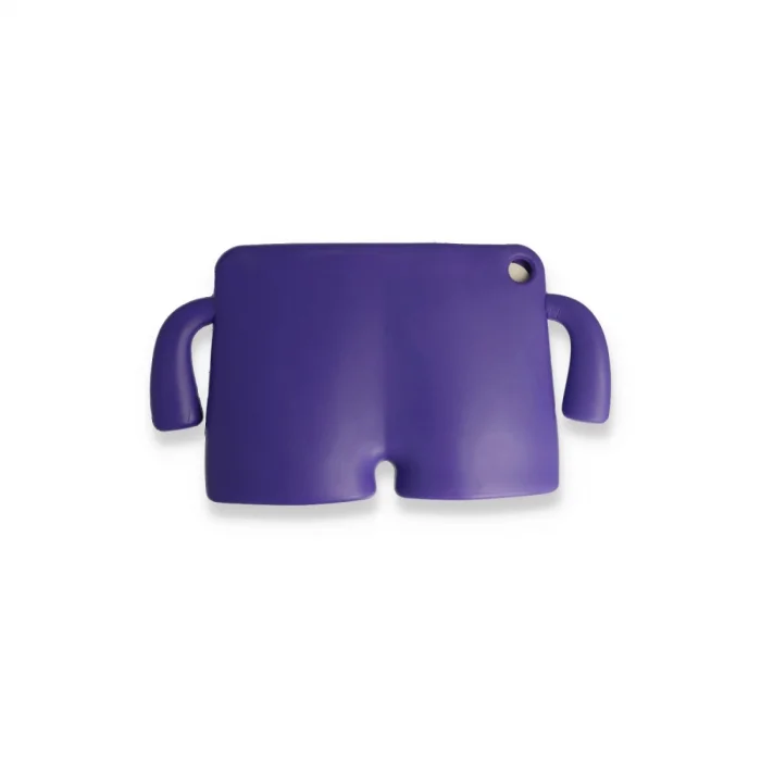 BUĞZ İpad Pro 11 (2021) Kılıf Karakter Tablet Silikon - Mor