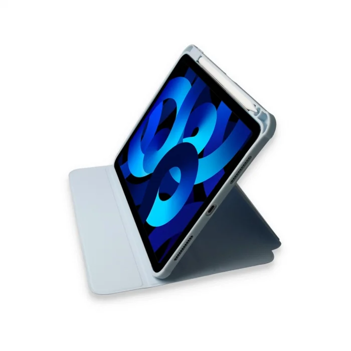 BUĞZ İpad Pro 11 (2021) Kılıf Ling 360 Kalemlikli Tablet Kılıf - Mavi
