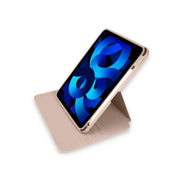 BUĞZ İpad Pro 11 (2021) Kılıf Ling 360 Kalemlikli Tablet Kılıf - Rose Gold