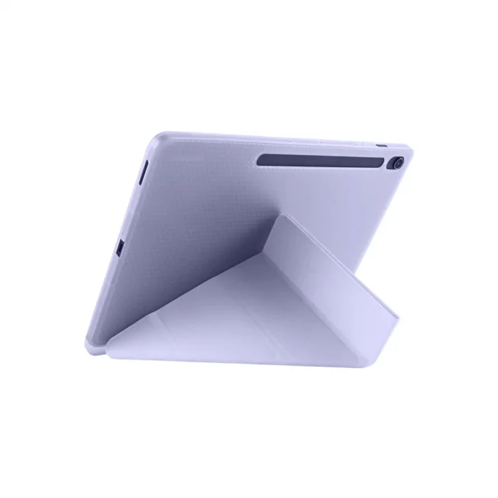 BUĞZ İpad Pro 11 (2024) Kılıf Kalemlikli Hugo Tablet Kılıfı - Lila