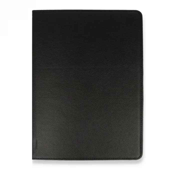 BUĞZ İpad Pro 12.9 (2021) Kılıf 360 Tablet Deri Kılıf - Siyah