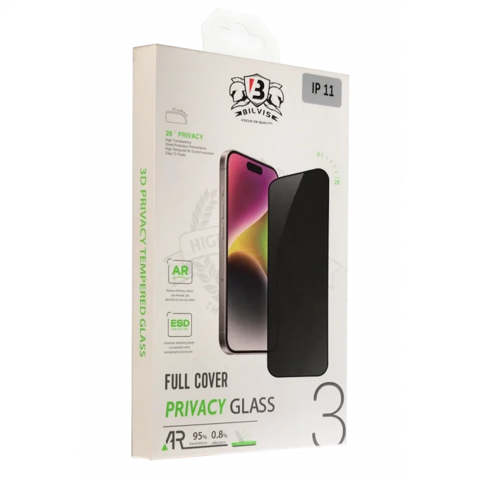 BUĞZ İphone 11 Bilvis 3d Hayalet Cam Ekran Koruyucu