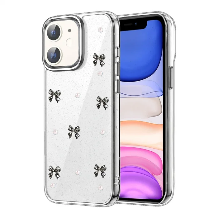 BUĞZ İphone 11 Fiyonk Desenli Kapak - Desen 8