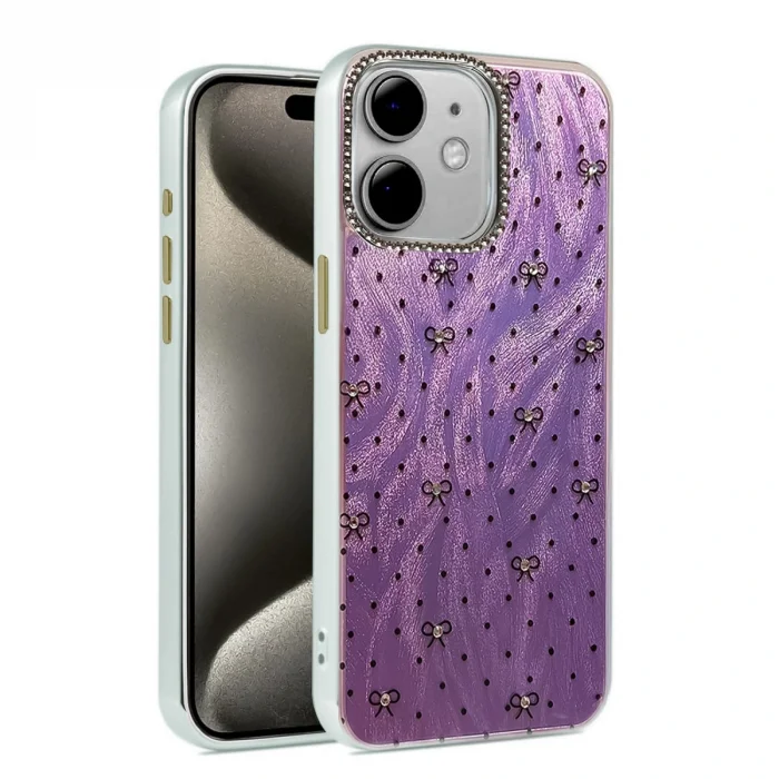 BUĞZ İphone 11 Kılıf Blade Aynalı Desenli Kapak - Desen 2