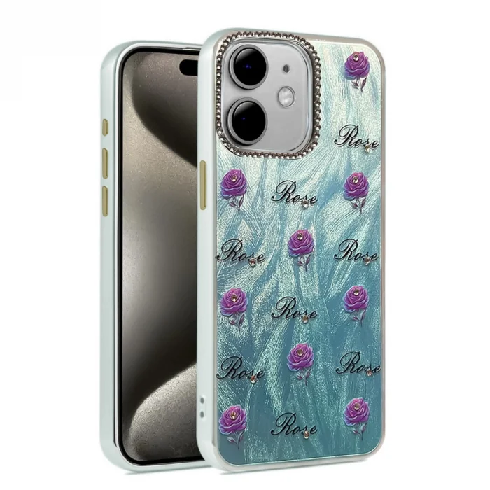 BUĞZ İphone 11 Kılıf Blade Aynalı Desenli Kapak - Desen 9